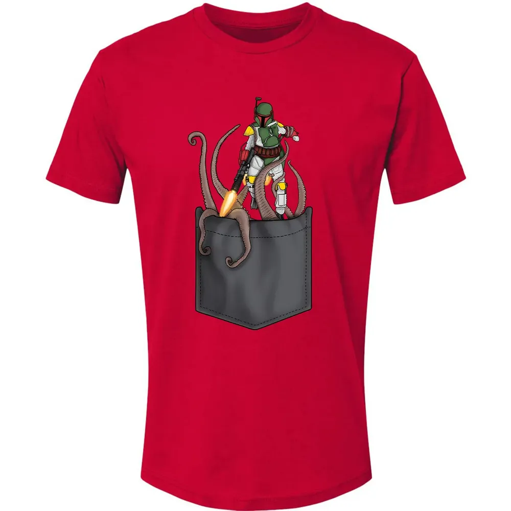 Bounty Hunter Escape Pocket Premium Unisex T-shirt - 6