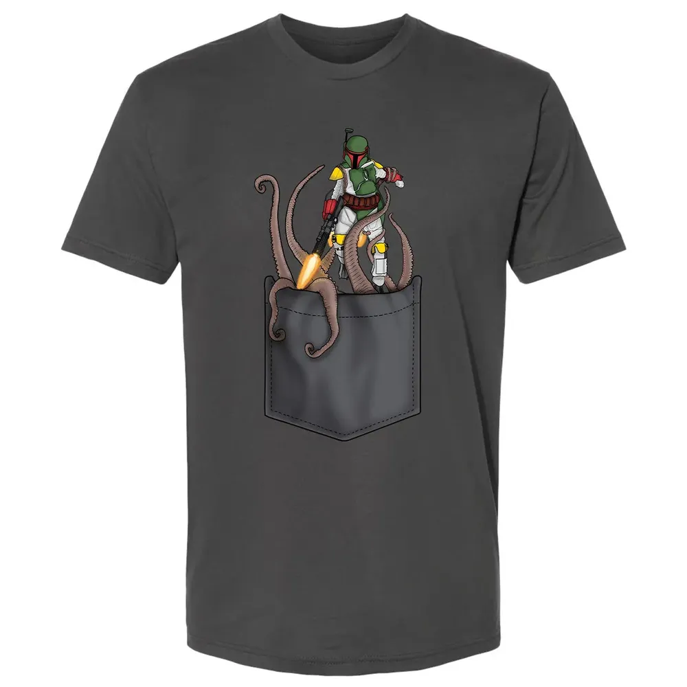 Bounty Hunter Escape Pocket Premium Unisex T-shirt - 8