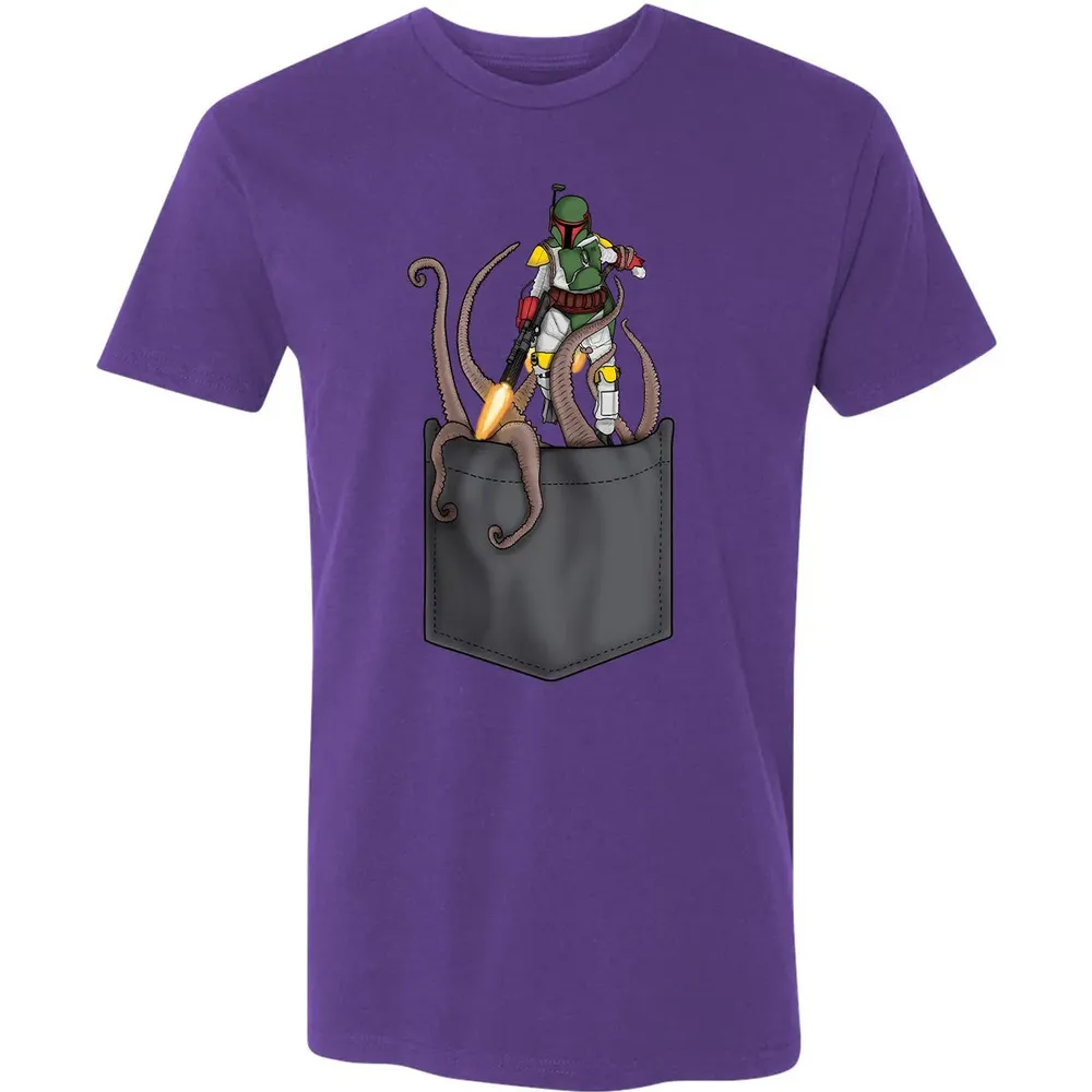 Bounty Hunter Escape Pocket Premium Unisex T-shirt - 7