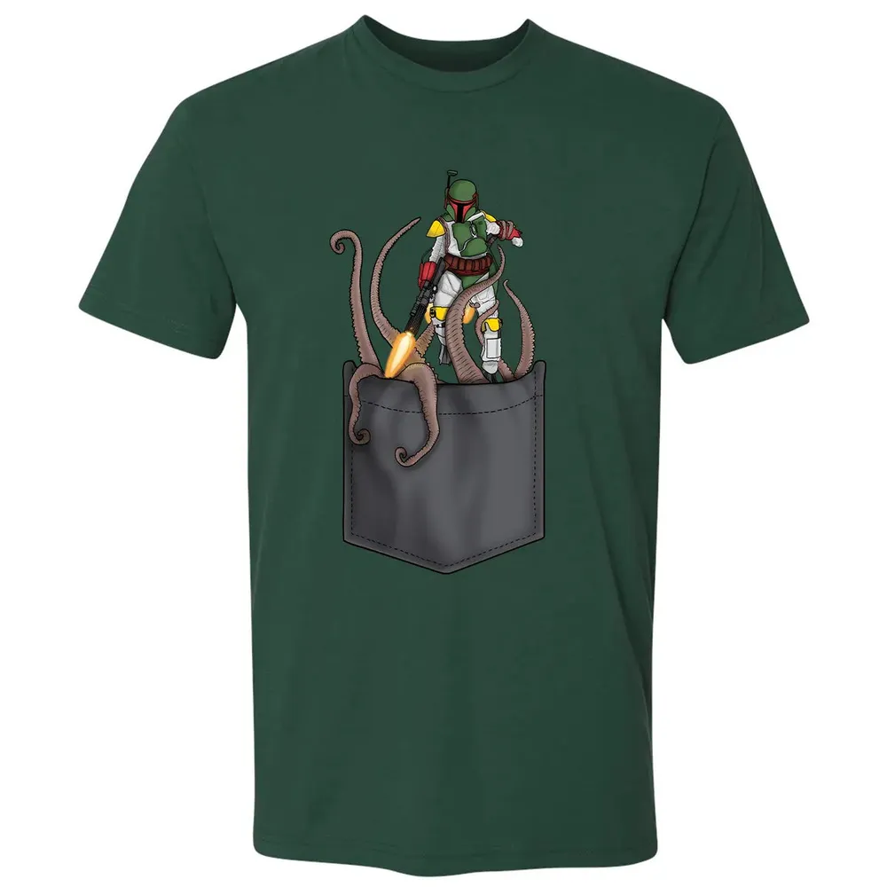 Bounty Hunter Escape Pocket Premium Unisex T-shirt - 12