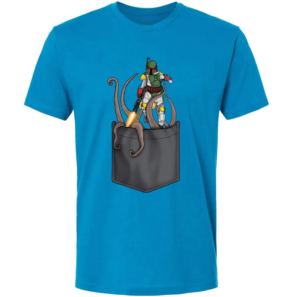 Bounty Hunter Escape Pocket Premium Unisex T-shirt - 4