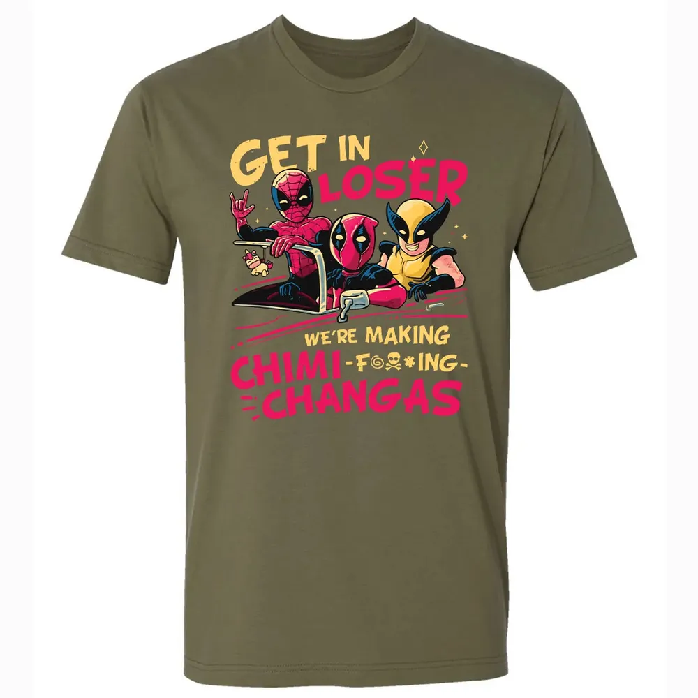 Making Chimi Changas Premium Unisex T-shirt - 5