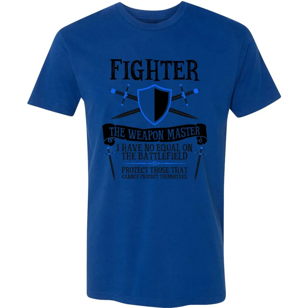 FIGHTER, THE WEAPON MASTER (White) Premium Unisex T-shirt - 10
