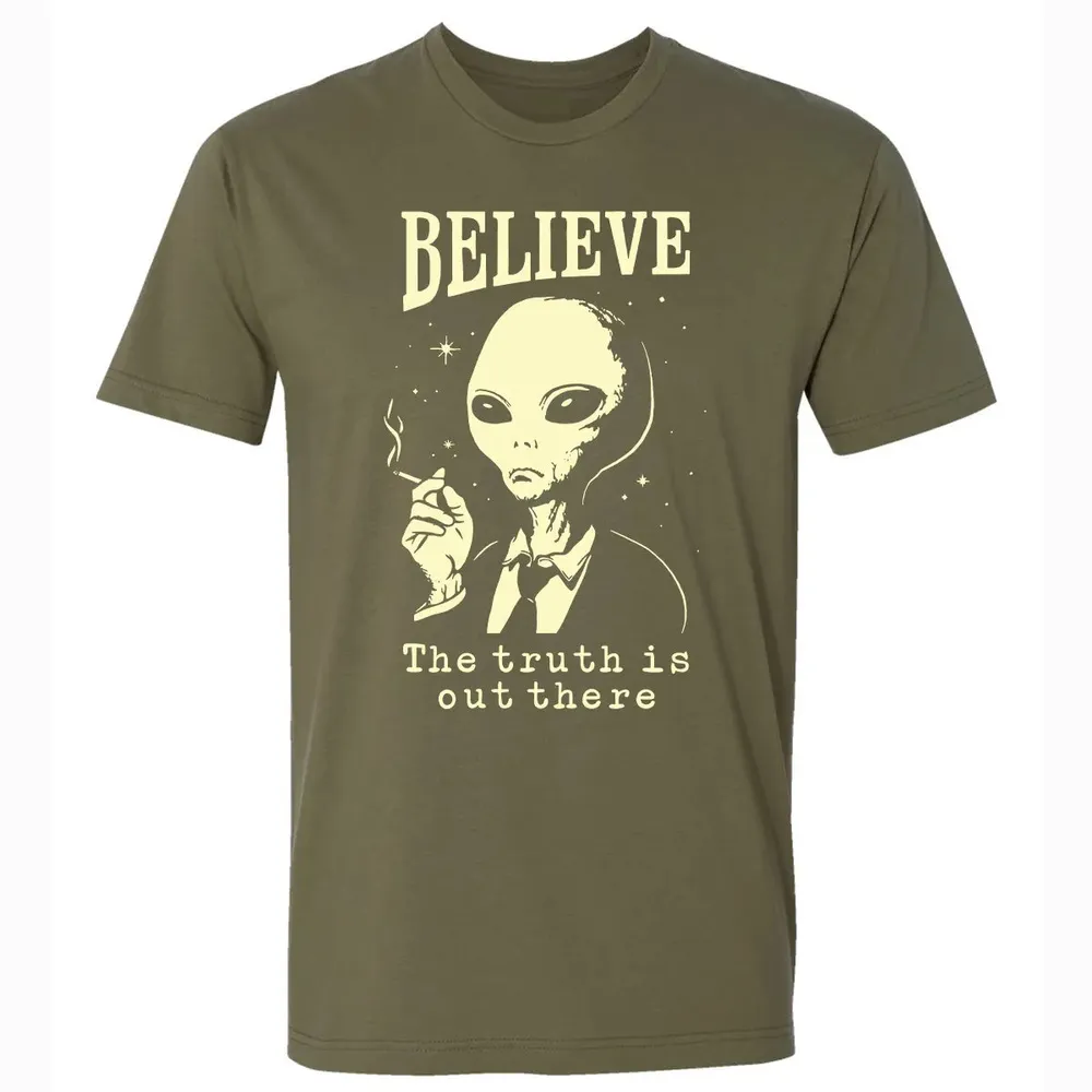 Believe the truth is out there Premium Unisex T-shirt - 5
