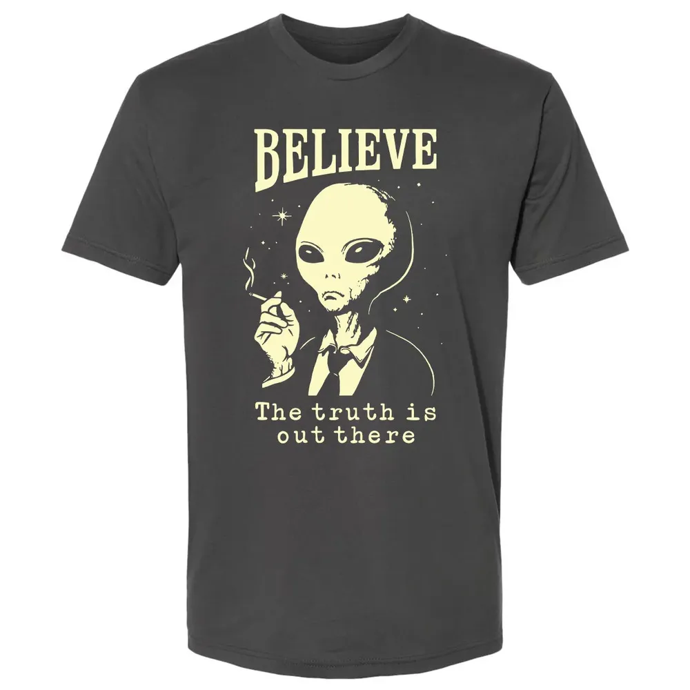 Believe the truth is out there Premium Unisex T-shirt - 8