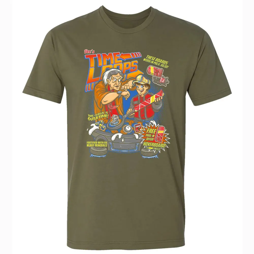 Doc's Time Loops Premium Unisex T-shirt - 5