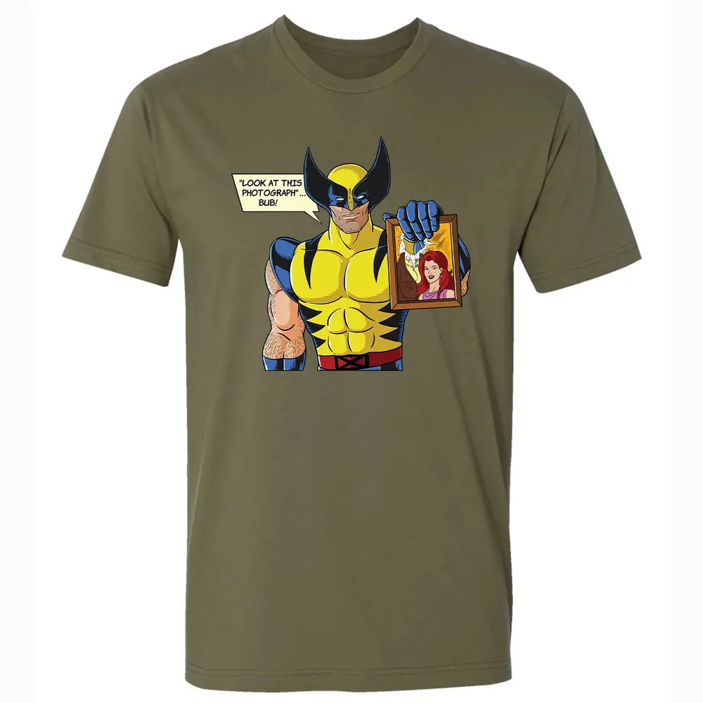 Look at this photograph, Bub! Premium Unisex T-shirt - 5