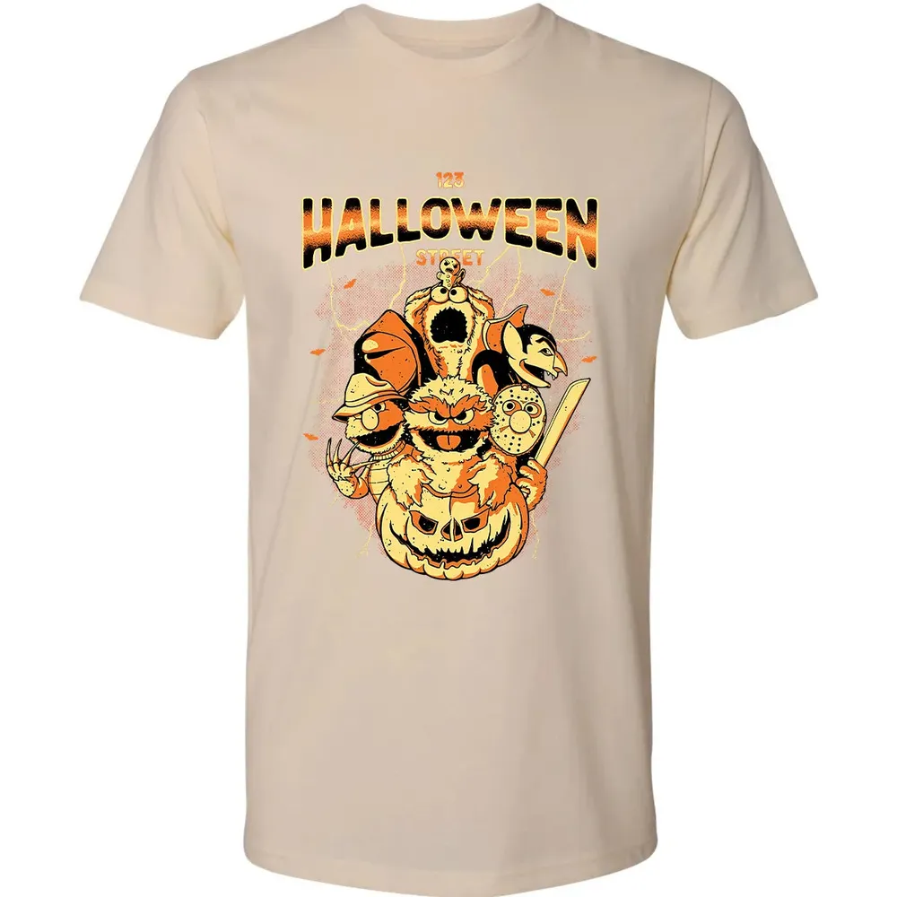 Halloween Street Premium Unisex T-shirt - 13