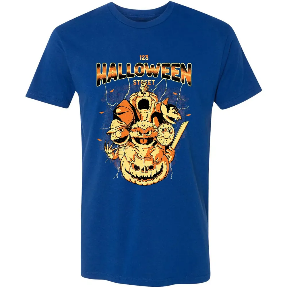 Halloween Street Premium Unisex T-shirt - 10