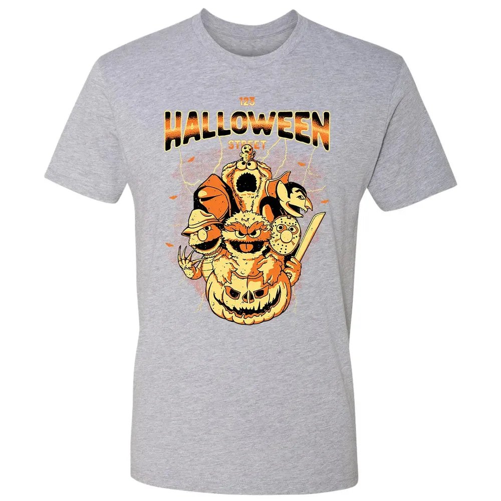 Halloween Street Premium Unisex T-shirt - 9