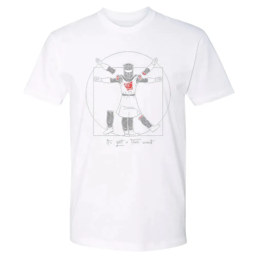 Vitruvian Knight Premium Unisex T-shirt - 4