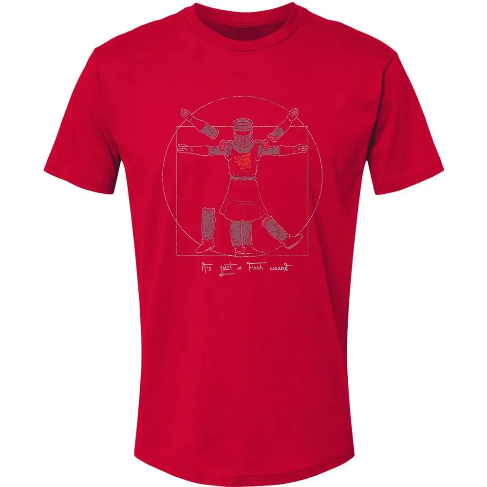 Vitruvian Knight Premium Unisex T-shirt - 6