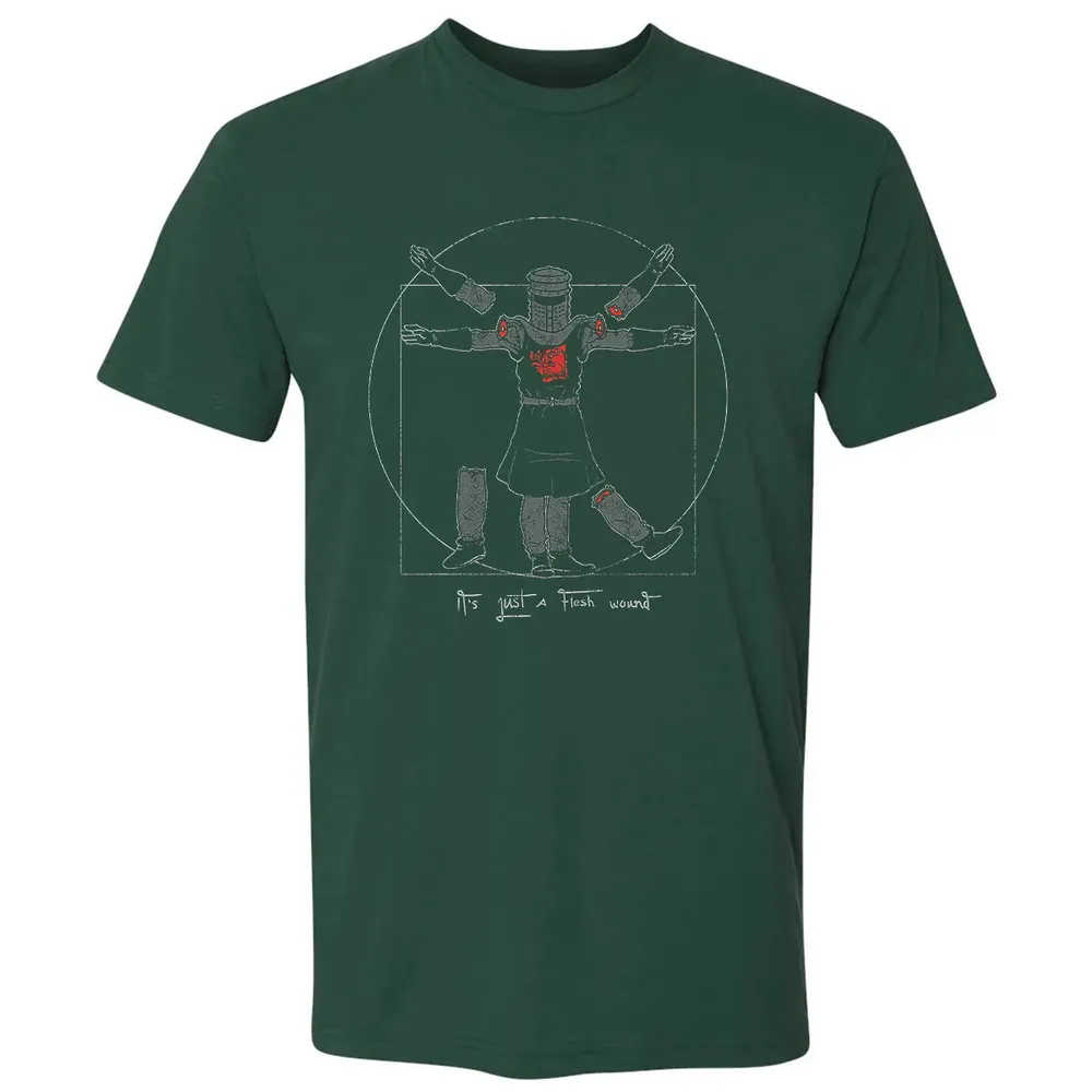 Vitruvian Knight Premium Unisex T-shirt - 12