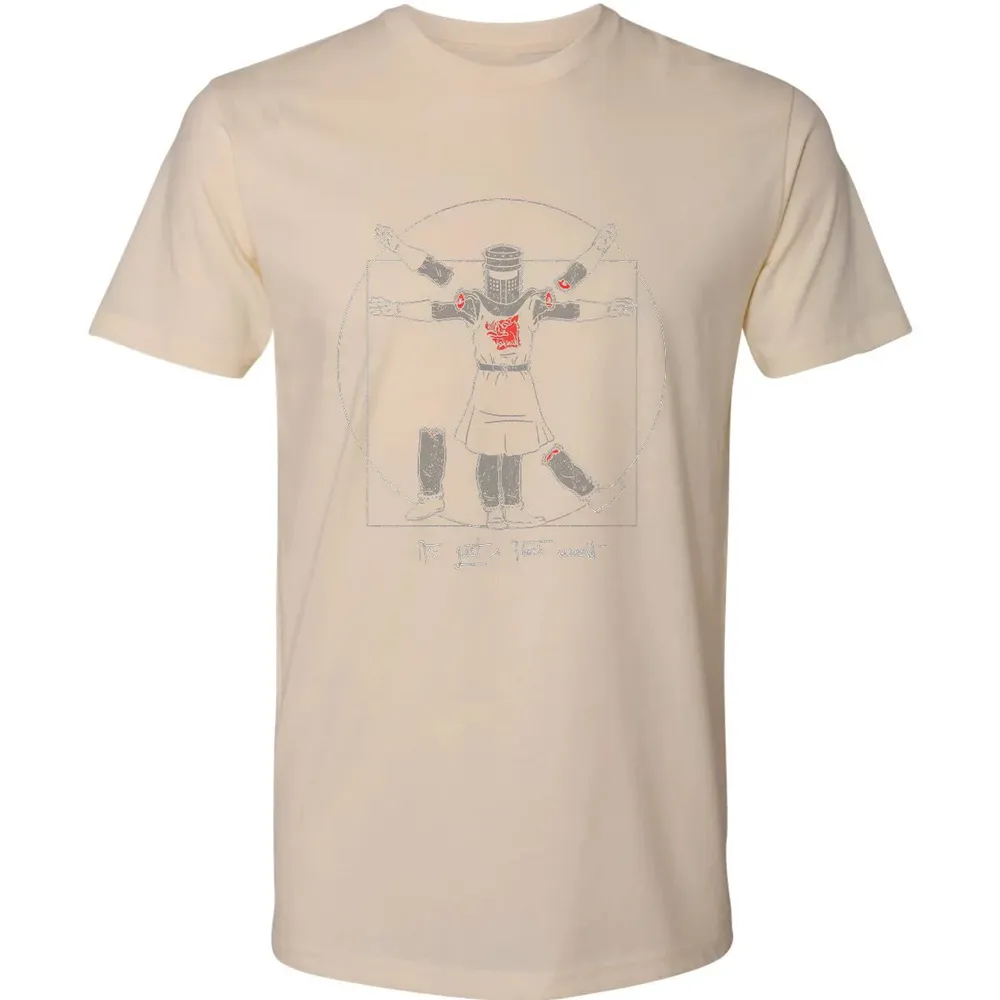Vitruvian Knight Premium Unisex T-shirt - 13