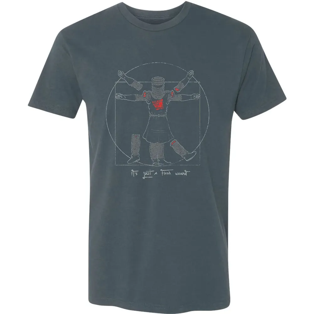 Vitruvian Knight Premium Unisex T-shirt - 14