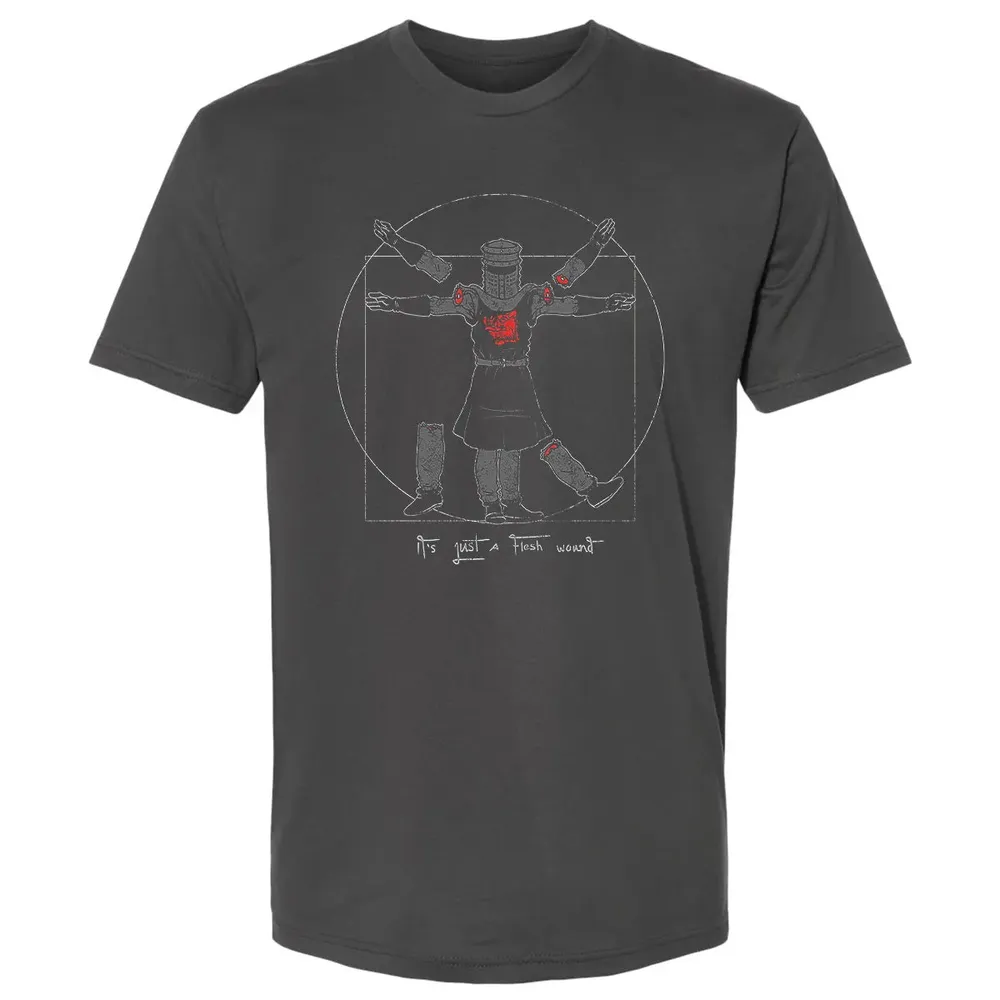 Vitruvian Knight Premium Unisex T-shirt - 8