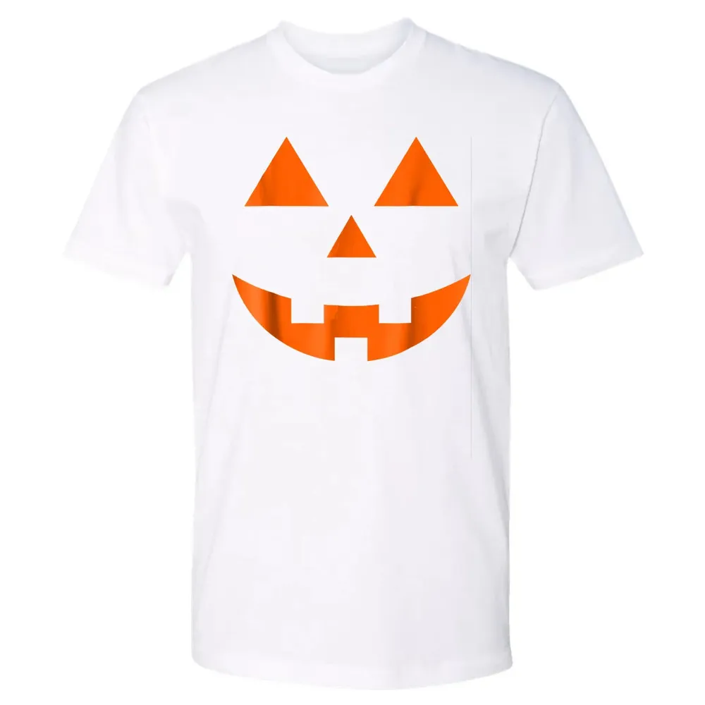 Jack O Lantern    Halloween Pumpkin Premium Unisex T-shirt - 4