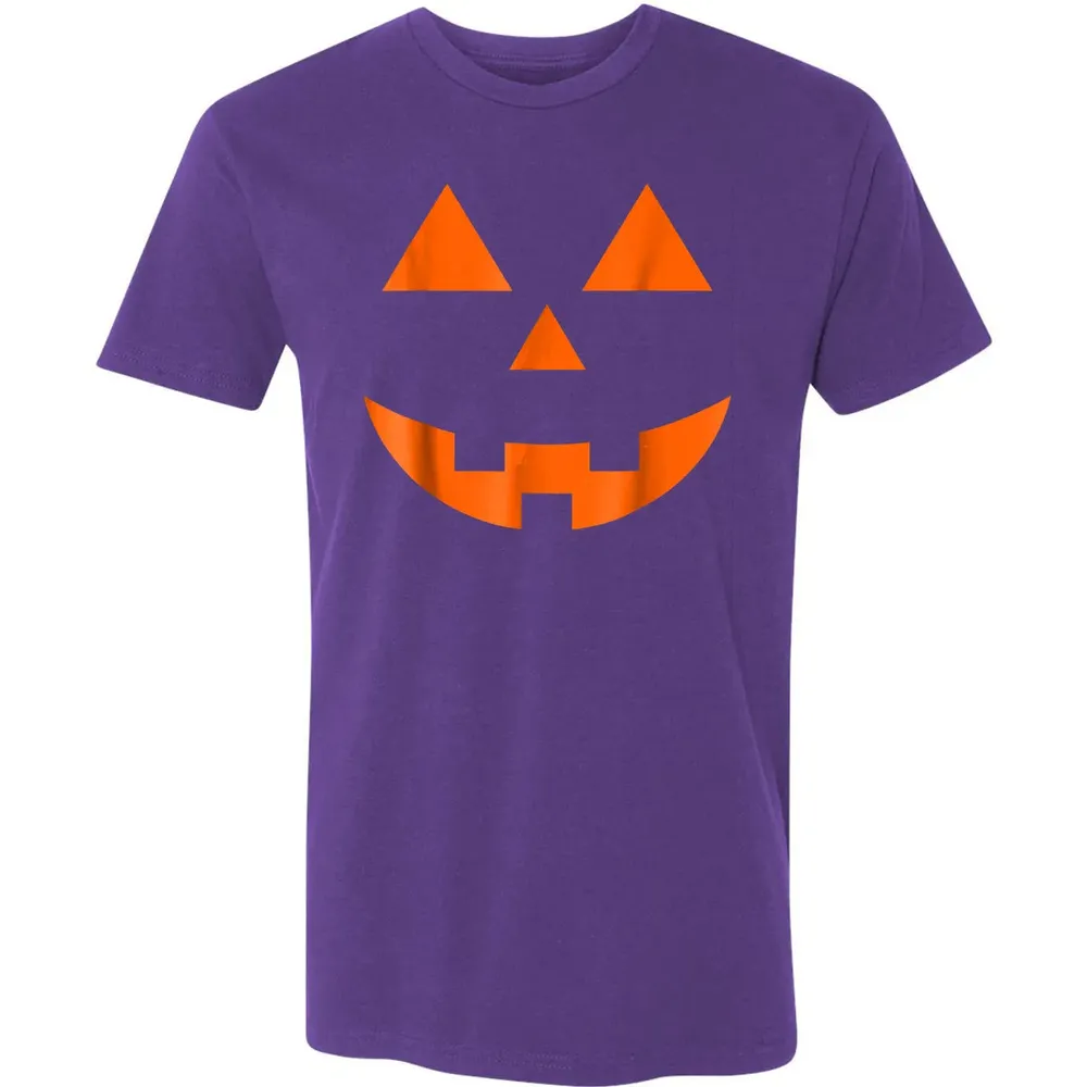 Jack O Lantern    Halloween Pumpkin Premium Unisex T-shirt - 7