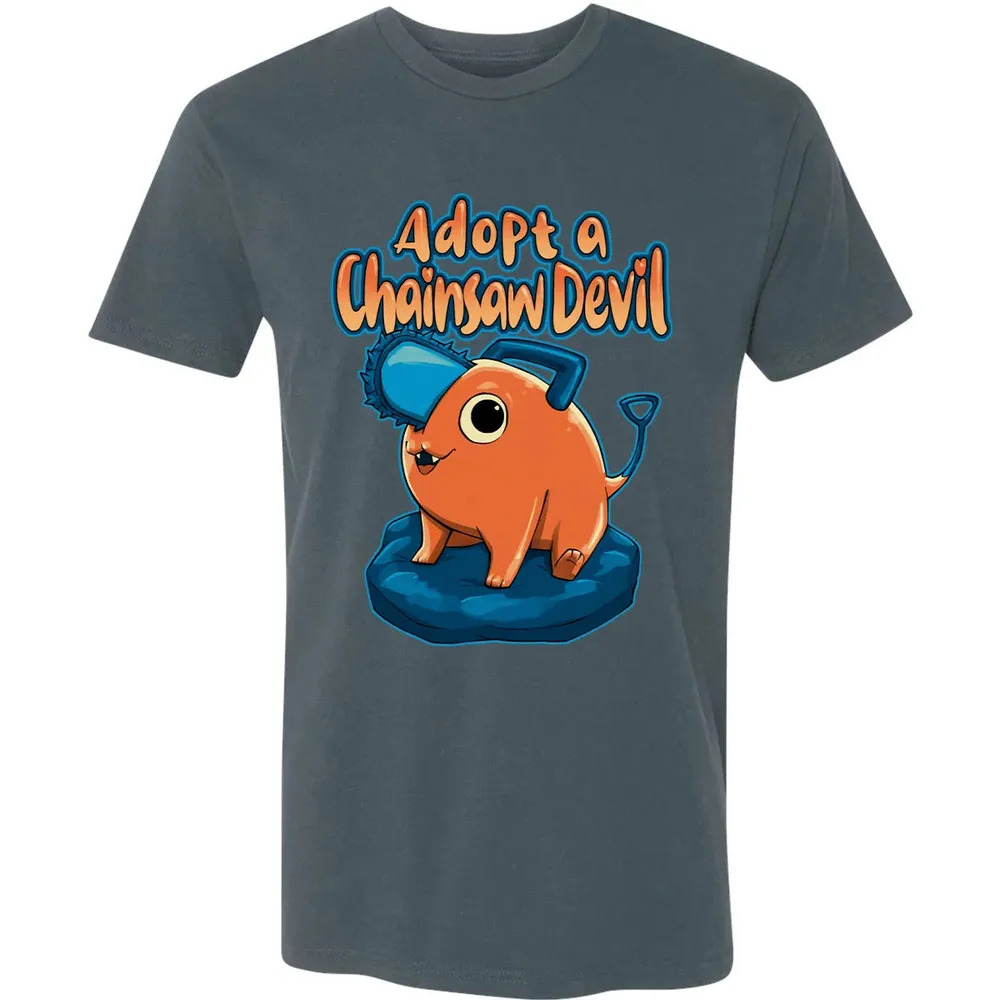 Adopt A Chainsaw Devil Premium Unisex T-shirt - 14