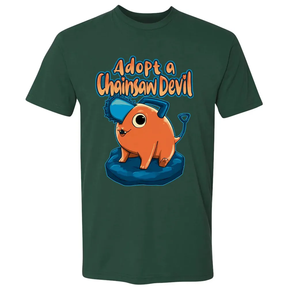 Adopt A Chainsaw Devil Premium Unisex T-shirt - 12