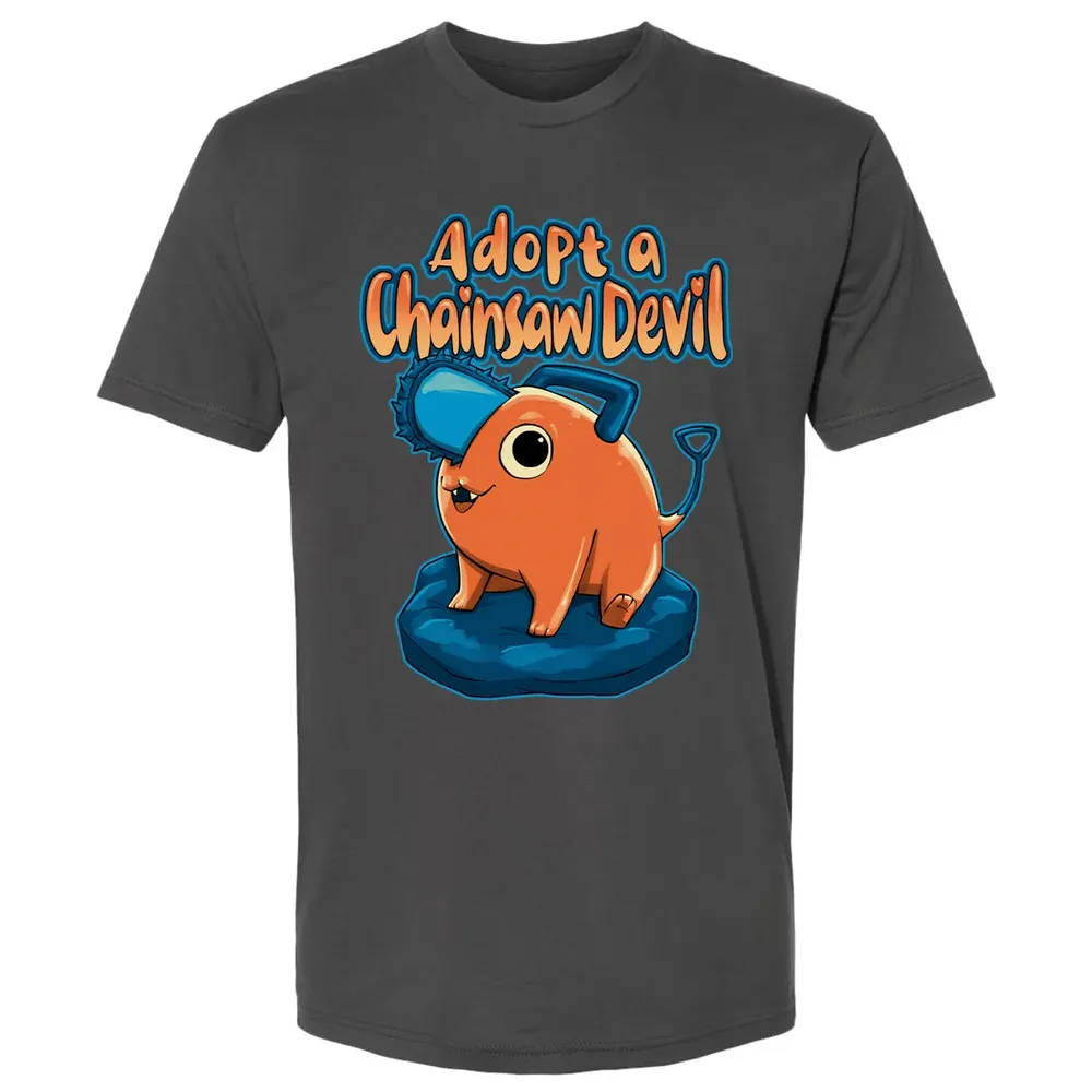 Adopt A Chainsaw Devil Premium Unisex T-shirt - 8