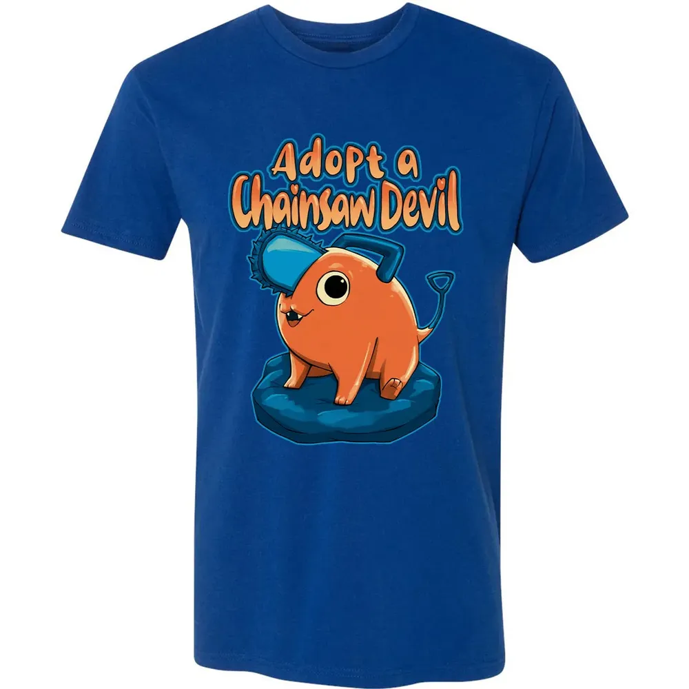 Adopt A Chainsaw Devil Premium Unisex T-shirt - 10