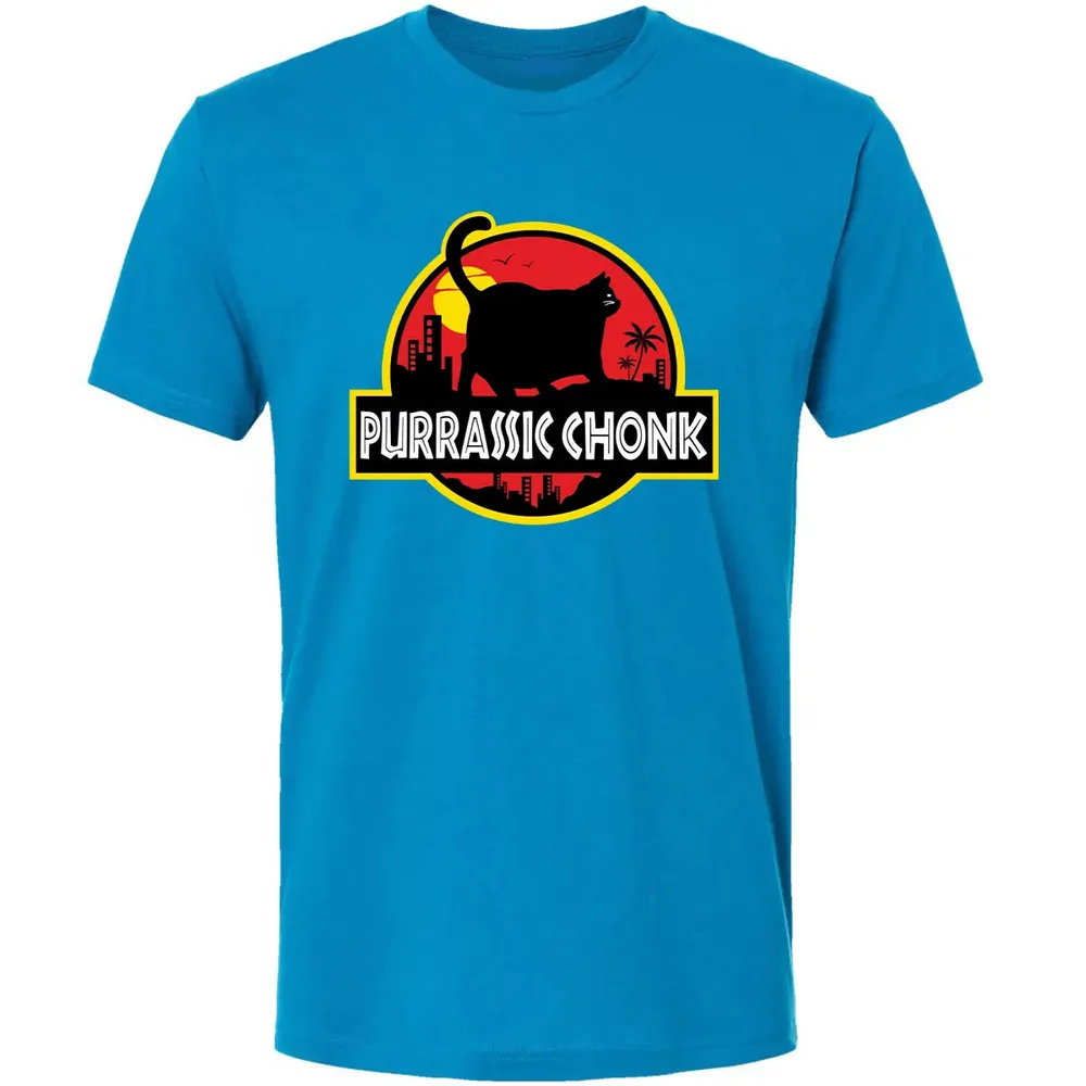 Purrassic Chonk Premium Unisex T-shirt - 15