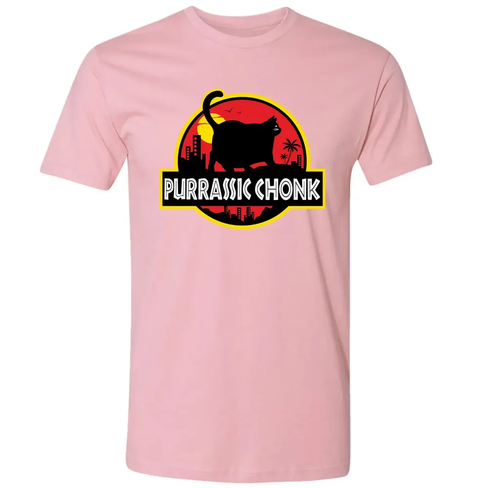 Purrassic Chonk Premium Unisex T-shirt - 3