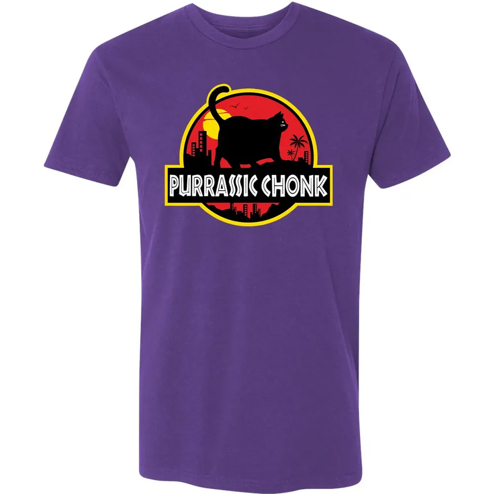 Purrassic Chonk Premium Unisex T-shirt - 7
