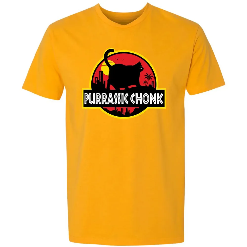 Purrassic Chonk Premium Unisex T-shirt - 11