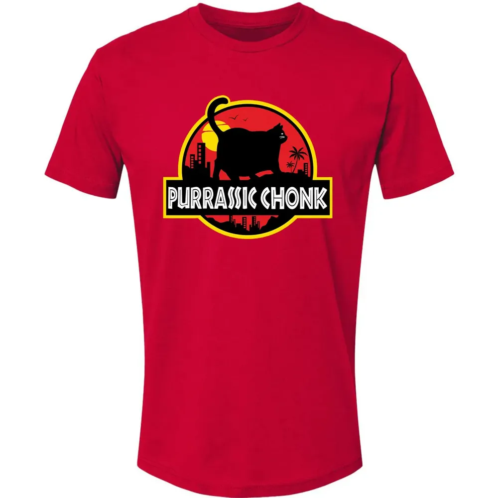 Purrassic Chonk Premium Unisex T-shirt - 6