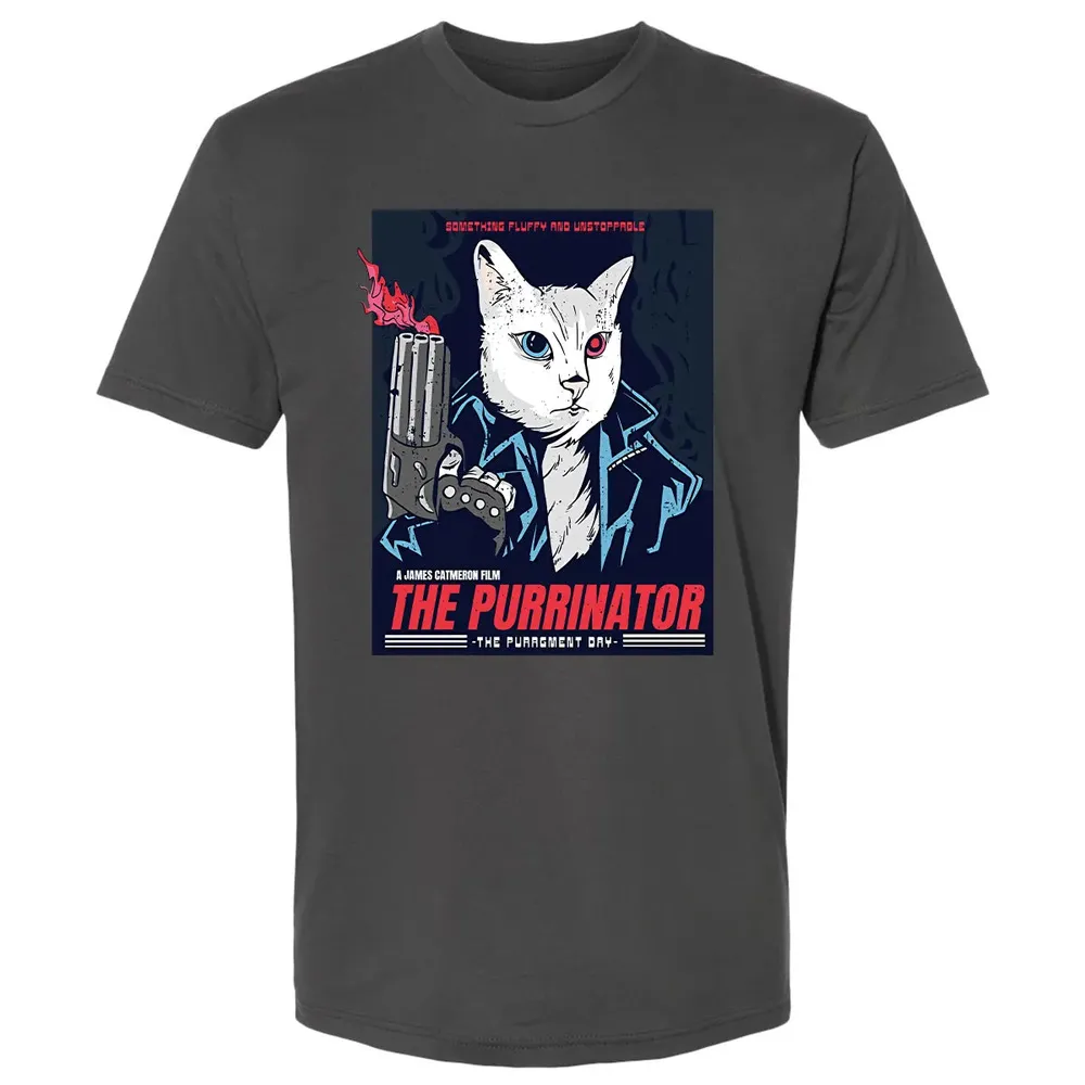 Purrinator Premium Unisex T-shirt - 8