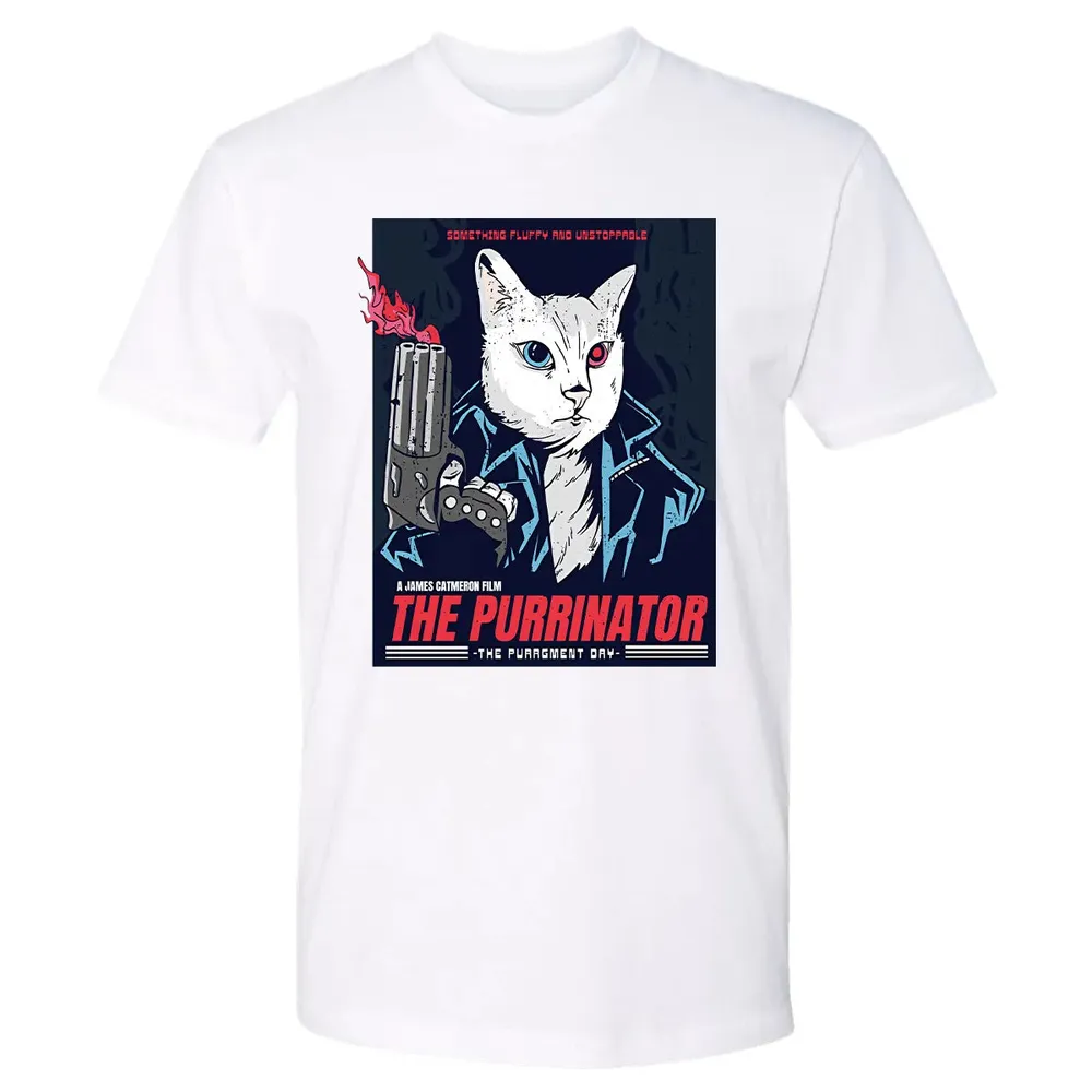 Purrinator Premium Unisex T-shirt - 4