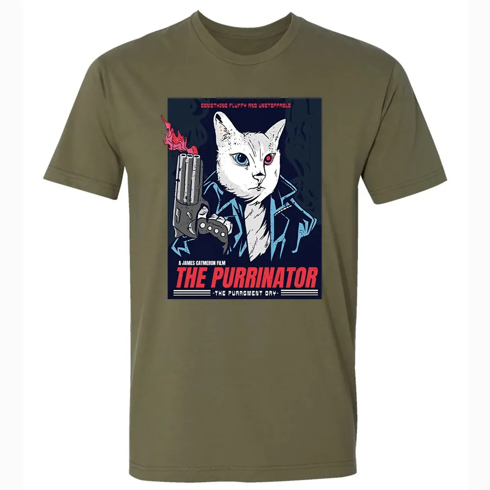 Purrinator Premium Unisex T-shirt - 5