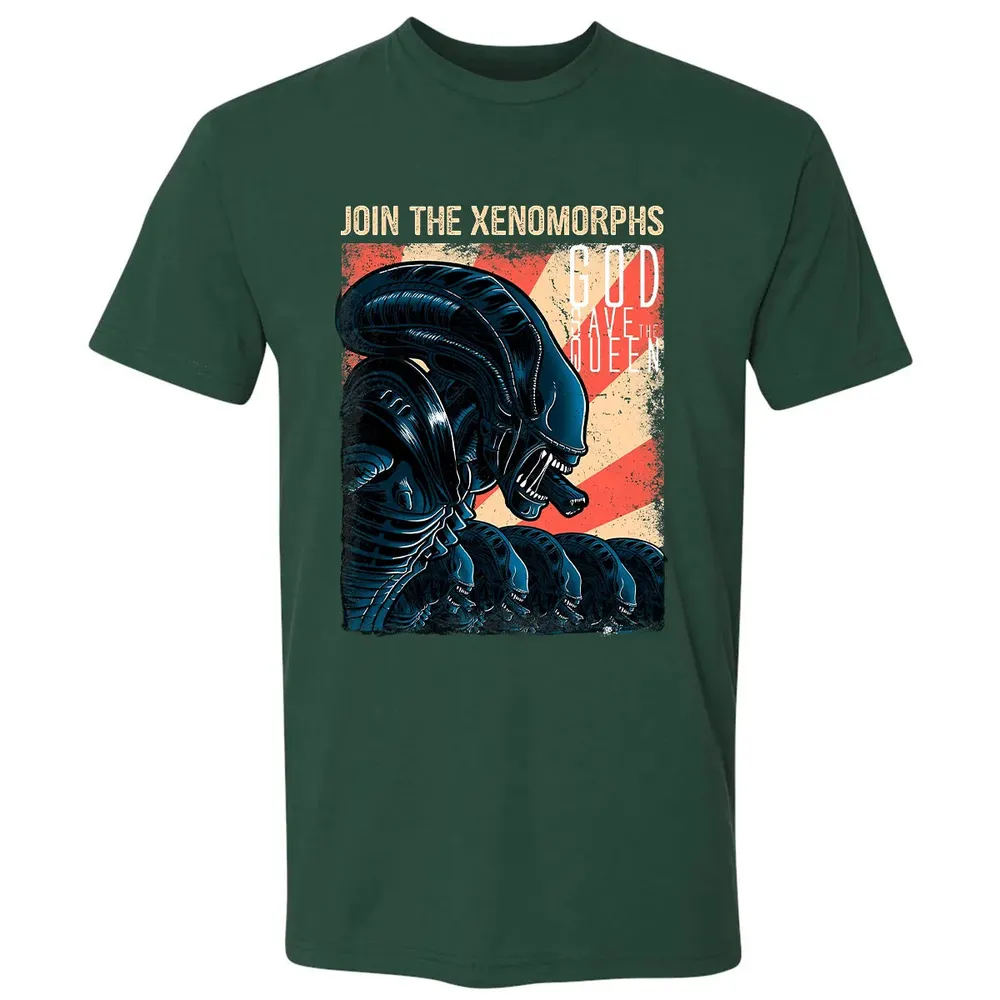 Join The Xenomorphs Premium Unisex T-shirt - 12