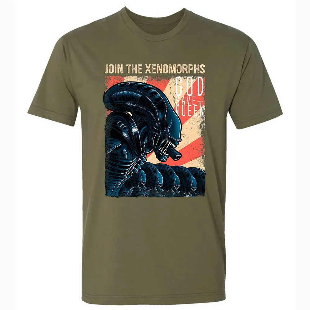 Join The Xenomorphs Premium Unisex T-shirt - 5