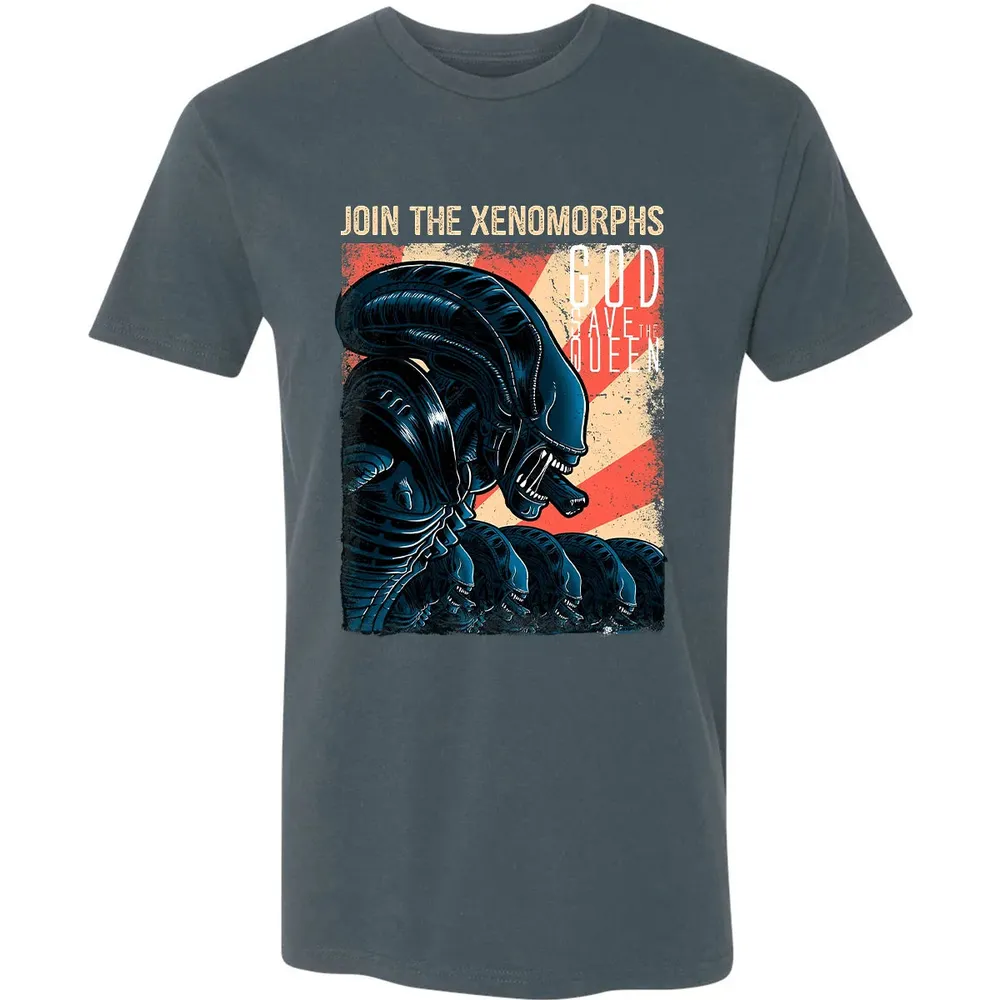 Join The Xenomorphs Premium Unisex T-shirt - 14