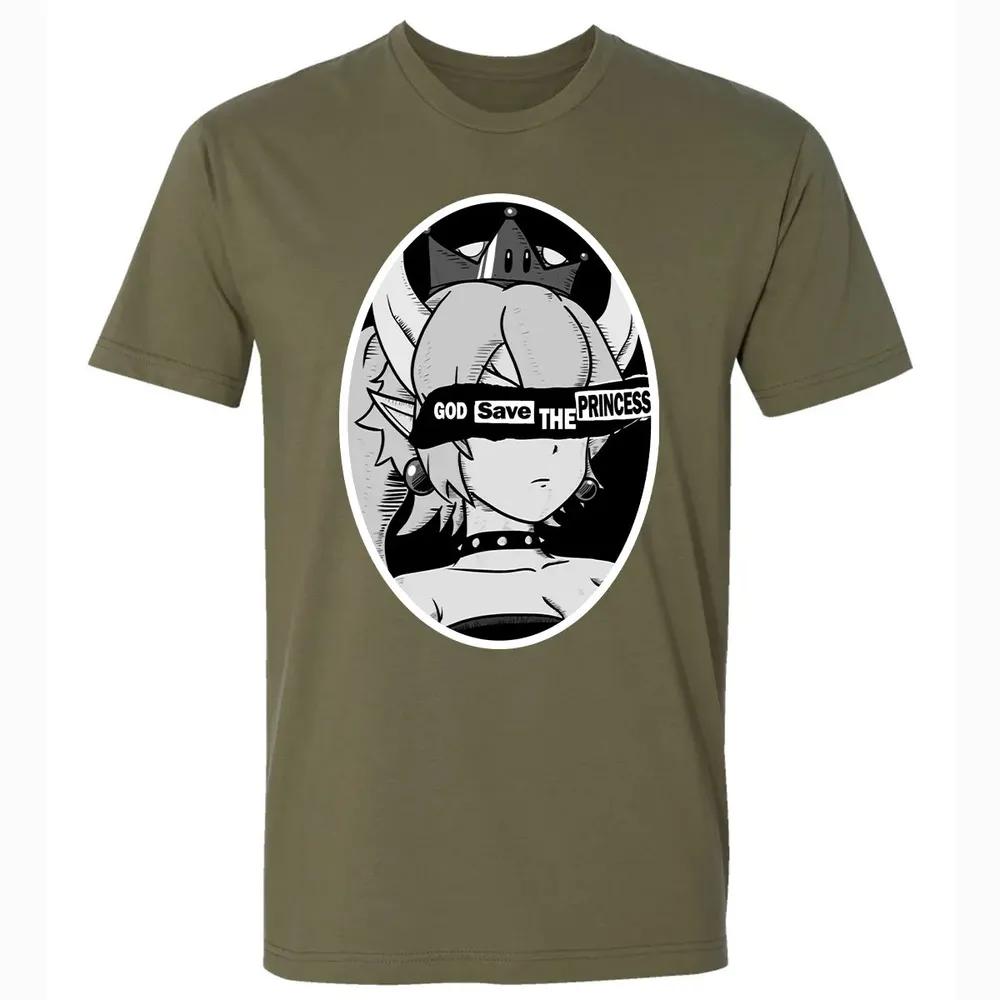 God Save The Bowsette Premium Unisex T-shirt - 5