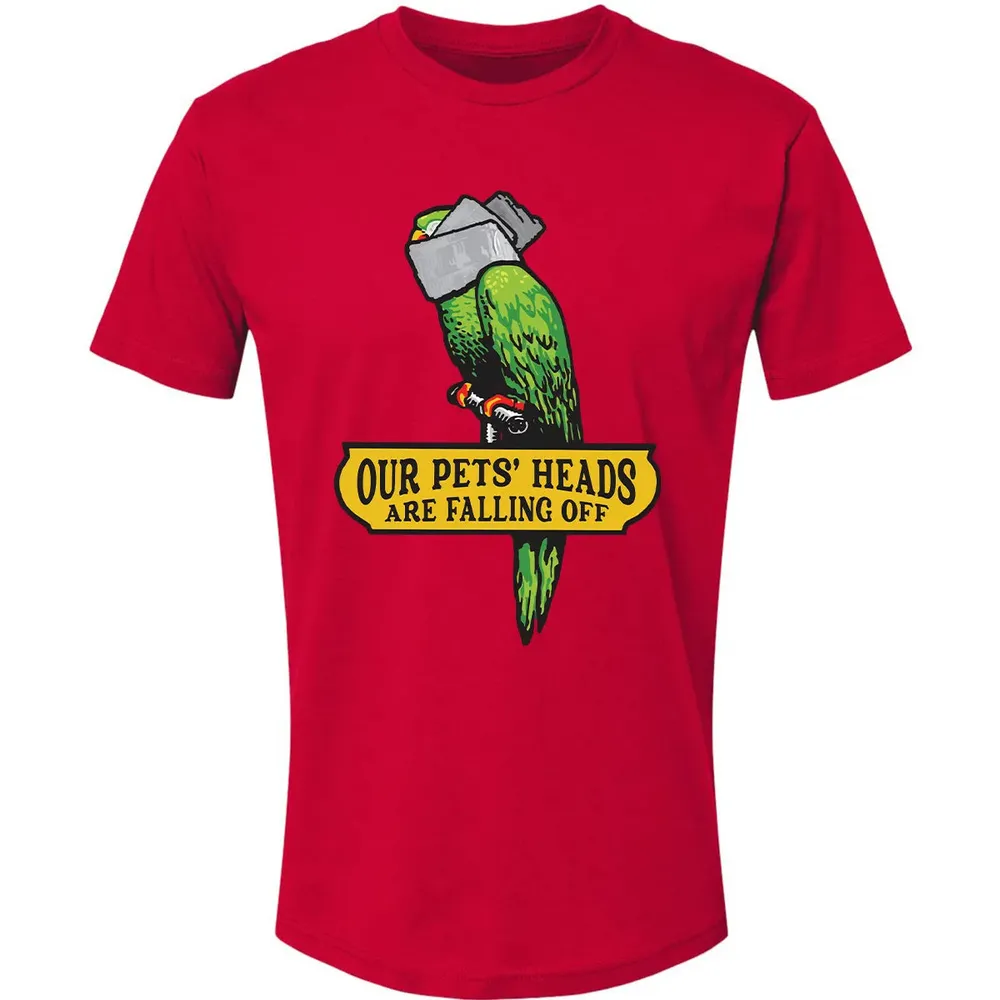 Our Pets Heads Are Falling Off Premium Unisex T-shirt - 6