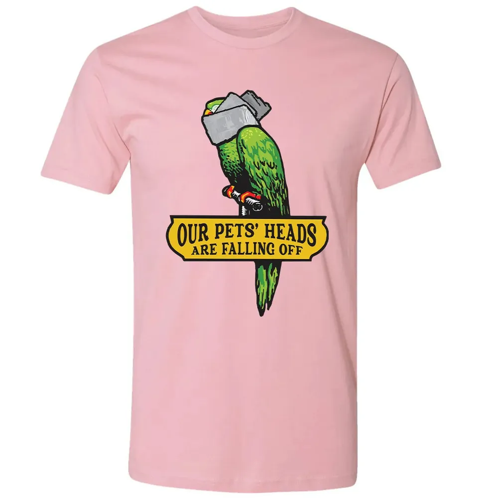 Our Pets Heads Are Falling Off Premium Unisex T-shirt - 3