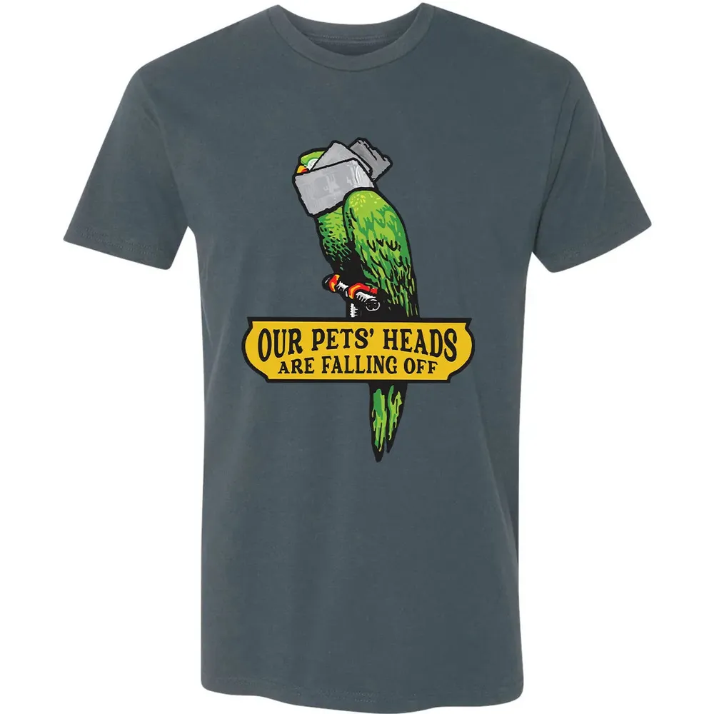 Our Pets Heads Are Falling Off Premium Unisex T-shirt - 14