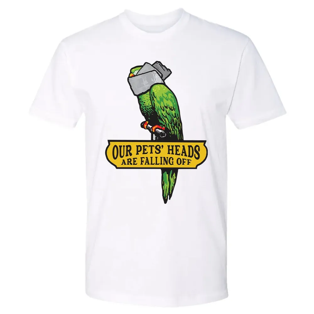 Our Pets Heads Are Falling Off Premium Unisex T-shirt - 4