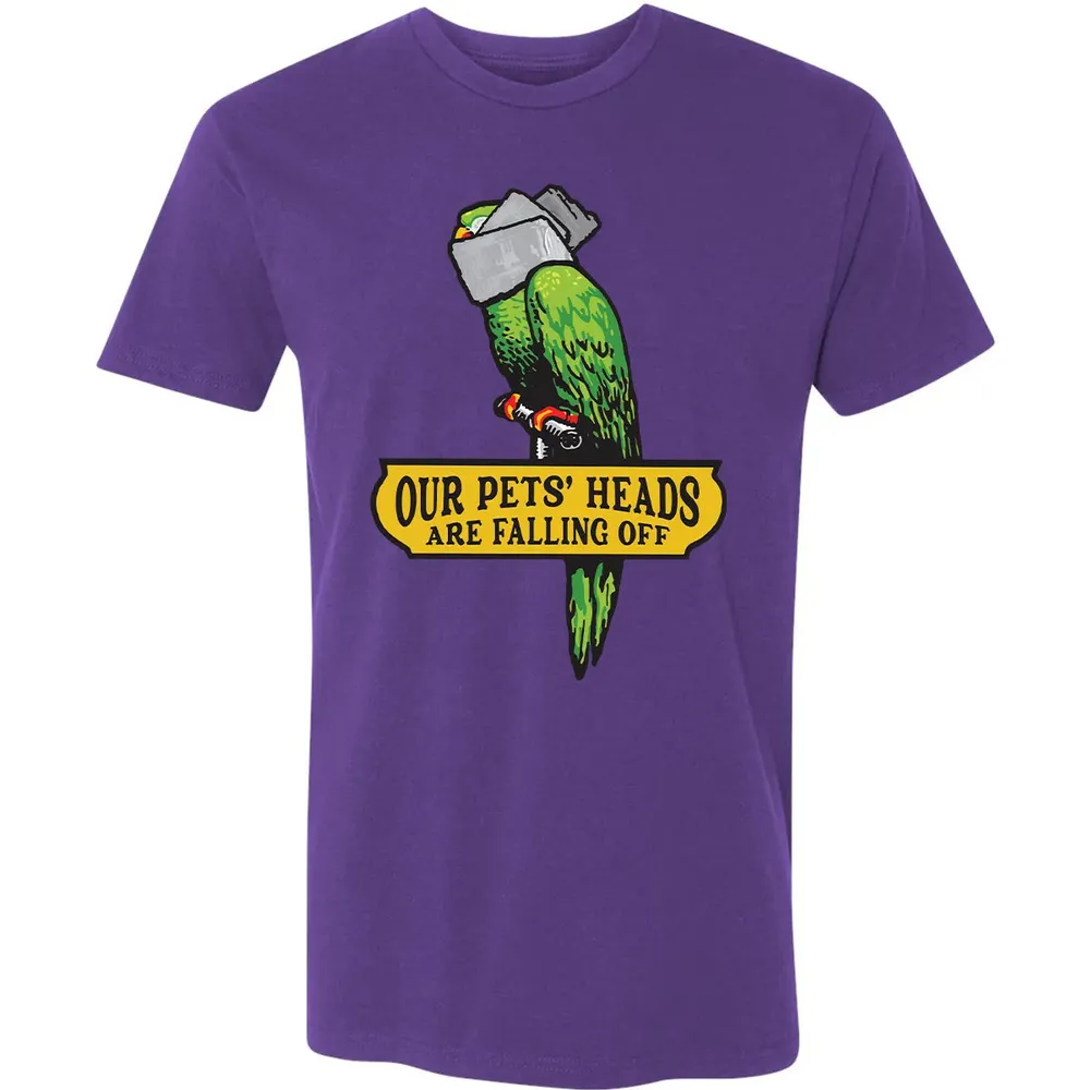 Our Pets Heads Are Falling Off Premium Unisex T-shirt - 7