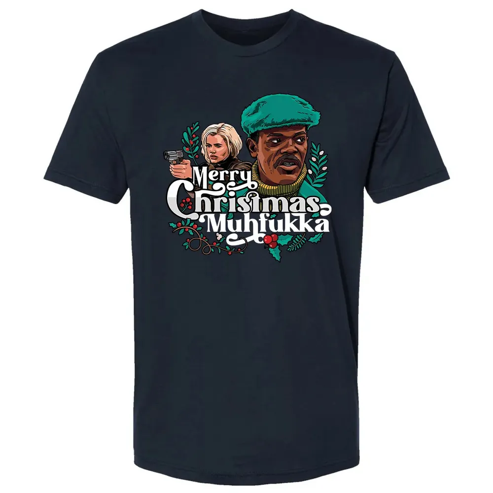 Merry Xmas Muhfukka Premium Unisex T-shirt - 2