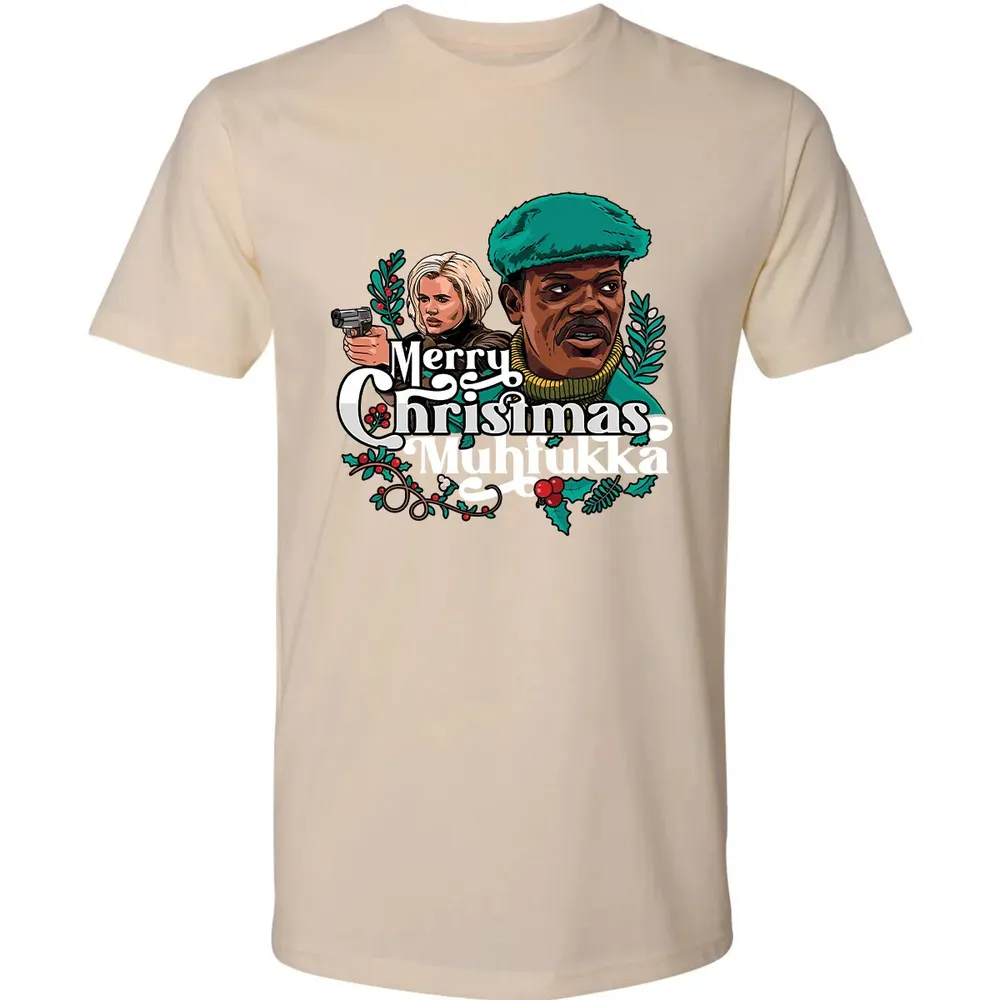 Merry Xmas Muhfukka Premium Unisex T-shirt - 13
