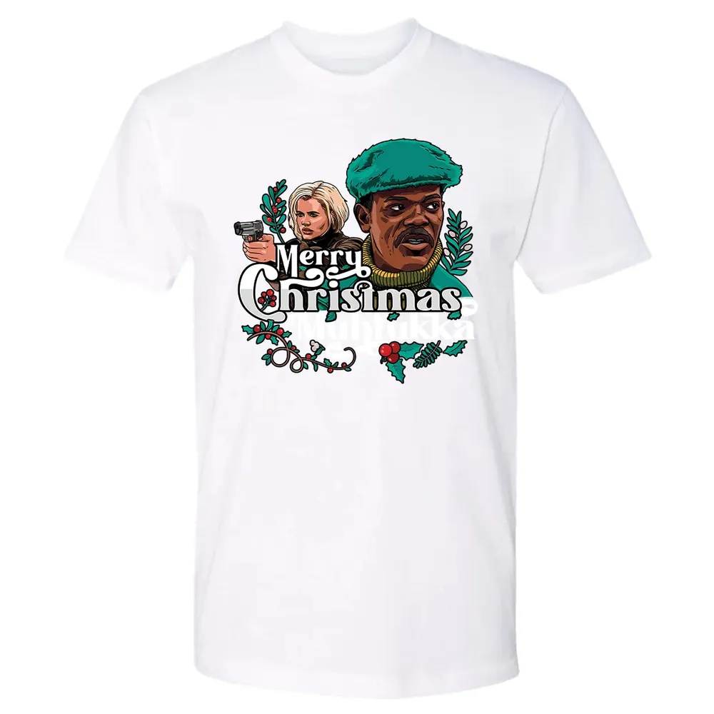 Merry Xmas Muhfukka Premium Unisex T-shirt - 4