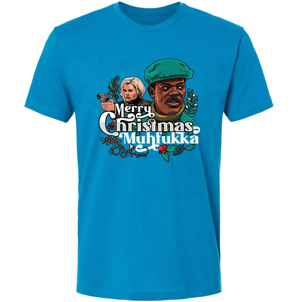 Merry Xmas Muhfukka Premium Unisex T-shirt - 15