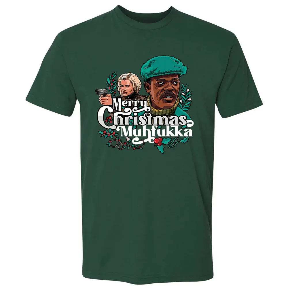 Merry Xmas Muhfukka Premium Unisex T-shirt - 12