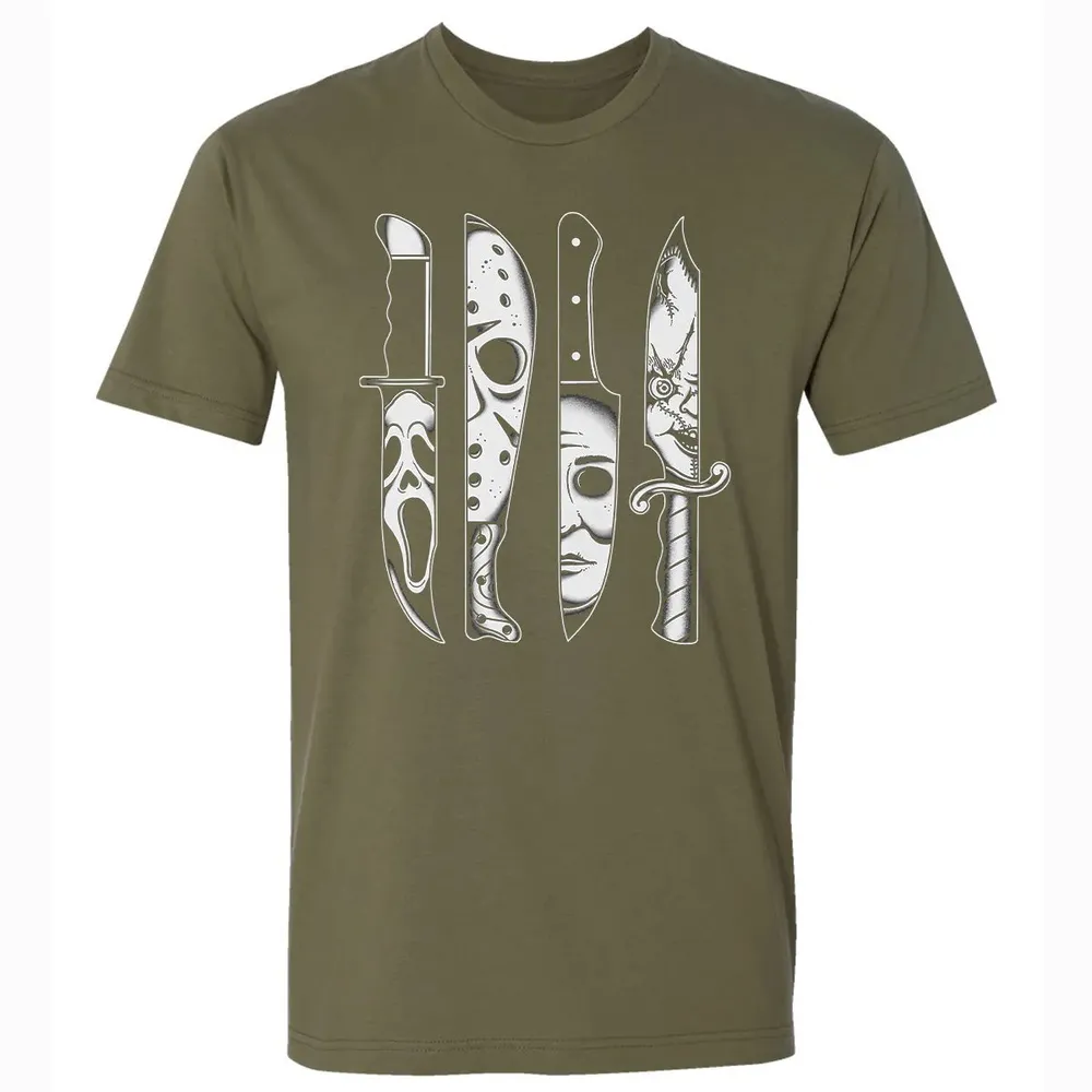 Knives Horror Premium Unisex T-shirt - 5