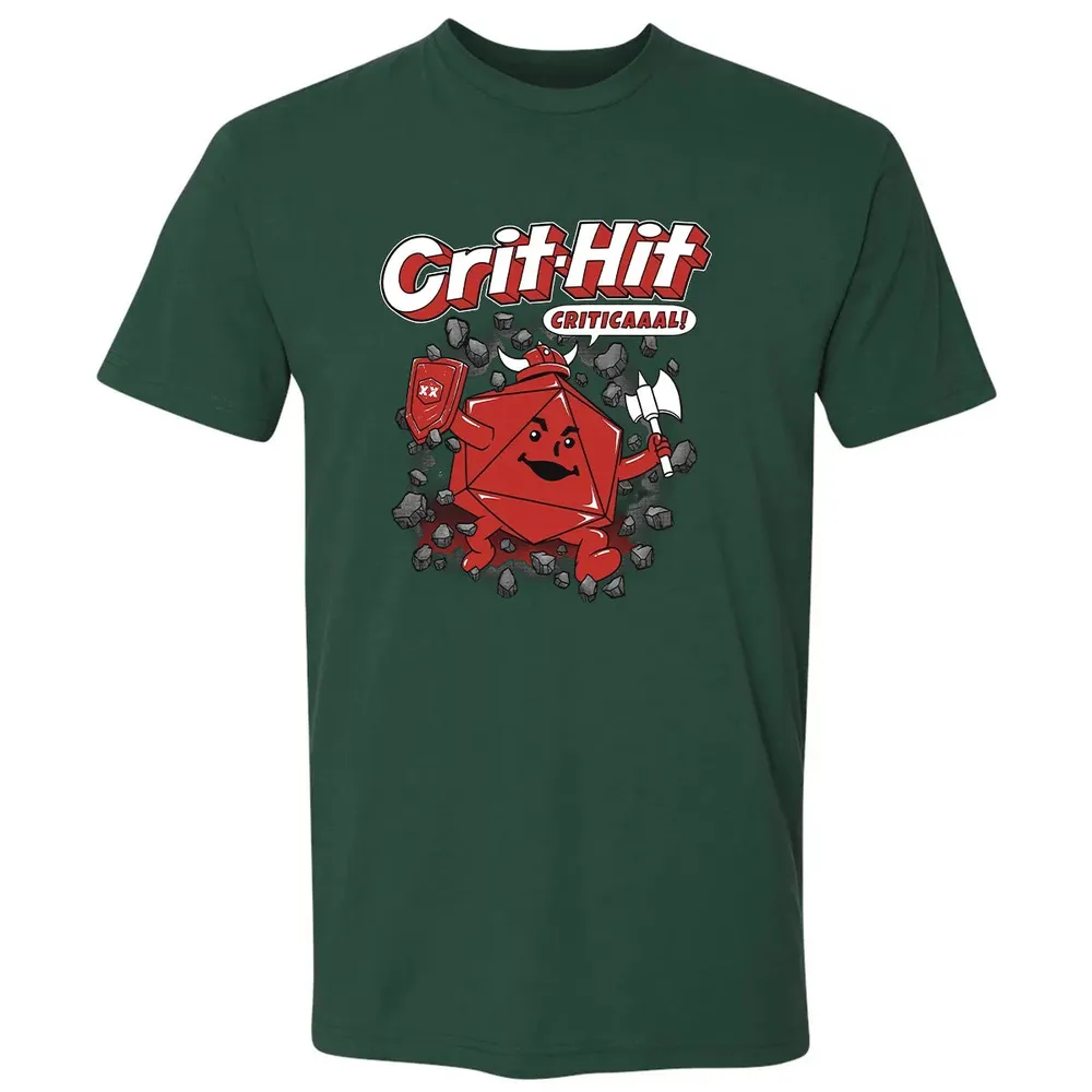 Crit Hit Premium Unisex T-shirt - 12